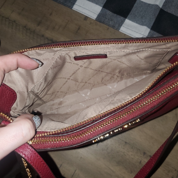 Mulberry and dark brown MK purse and wallet - Picture 3 of 5